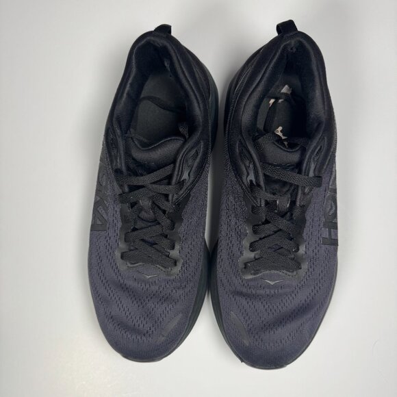 HOKA One One Bondi 8 Men’s Running Shoes Black US 9 D EU 42 2/3 Max Cushion main image 9
